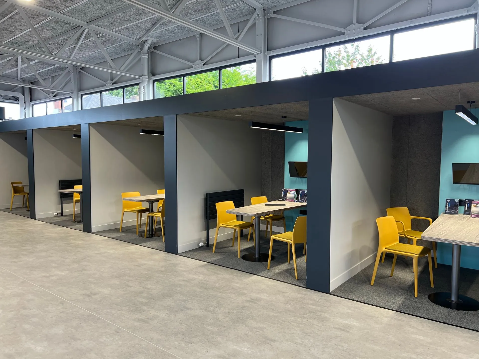 The interior of Henson Motor Group's interior